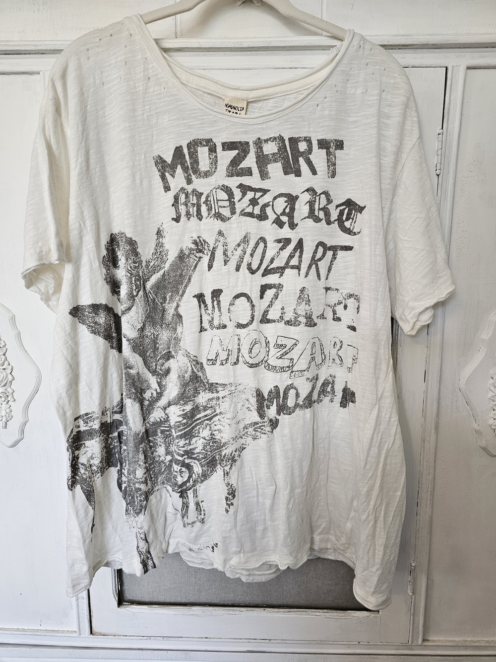 🎶Magnolia Pearl 🎶 MOZART MOZART TEE 🖤 NWT SOLD OUT OS